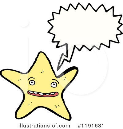 Royalty-Free (RF) Starfish Clipart Illustration by lineartestpilot - Stock Sample #1191631