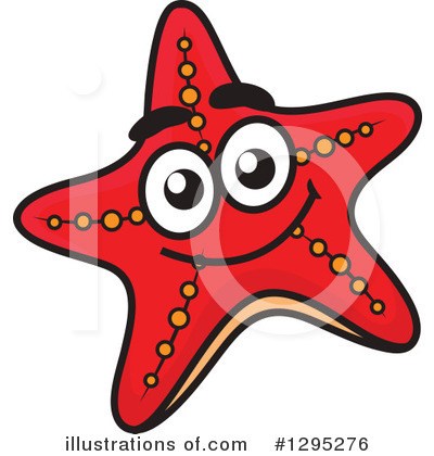 Starfish Clipart #1295276 by Vector Tradition SM