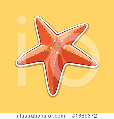 Starfish Clipart #1669372 by cidepix