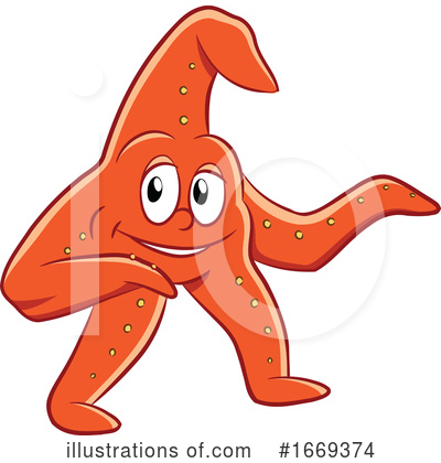 Starfish Clipart #1669374 by cidepix