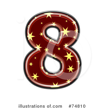 Royalty-Free (RF) Starry Symbol Clipart Illustration by chrisroll - Stock Sample #74810