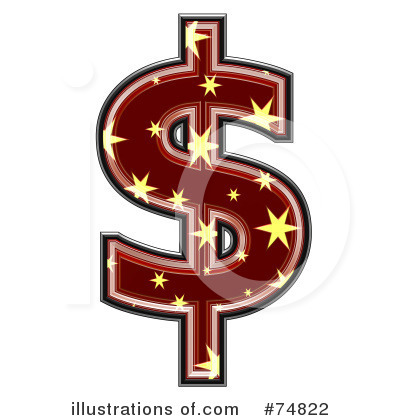 Royalty-Free (RF) Starry Symbol Clipart Illustration by chrisroll - Stock Sample #74822