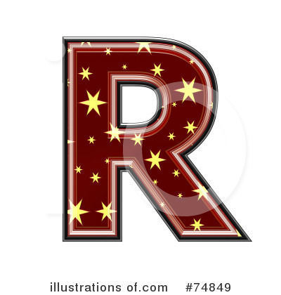 Royalty-Free (RF) Starry Symbol Clipart Illustration by chrisroll - Stock Sample #74849