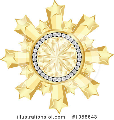 Royalty-Free (RF) Stars Clipart Illustration by Andrei Marincas - Stock Sample #1058643