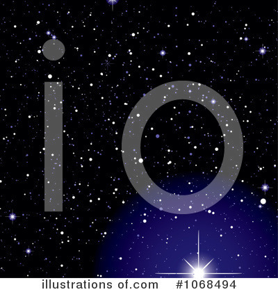Starry Sky Clipart #1068494 by michaeltravers