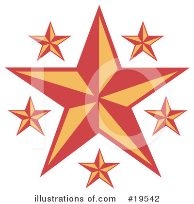 Royalty-Free (RF) Stars Clipart Illustration by Andy Nortnik - Stock Sample #19542