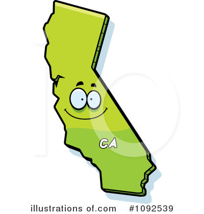 California Clipart #1092539 by Cory Thoman