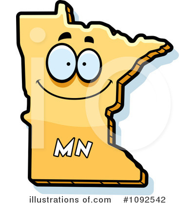 Minnesota Clipart #1092542 by Cory Thoman
