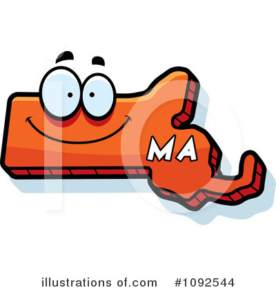 Royalty-Free (RF) States Clipart Illustration by Cory Thoman - Stock Sample #1092544
