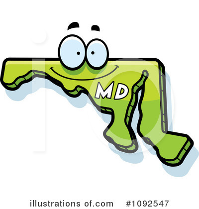 Maryland Clipart #1092547 by Cory Thoman