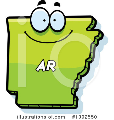 Arkansas Clipart #1092550 by Cory Thoman