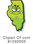 States Clipart #1092555 by Cory Thoman