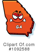 States Clipart #1092588 by Cory Thoman