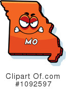 States Clipart #1092597 by Cory Thoman