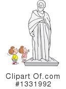 Statue Clipart #1331992 by Johnny Sajem