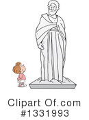Statue Clipart #1331993 by Johnny Sajem