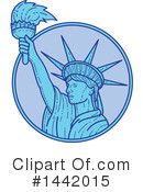 Statue Of Liberty Clipart #1442015 by patrimonio