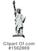 Statue Of Liberty Clipart #1562869 by Dennis Holmes Designs