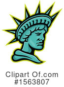 Statue Of Liberty Clipart #1563807 by patrimonio