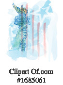Statue Of Liberty Clipart #1685061 by Domenico Condello
