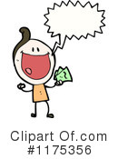 Stck Girl Clipart #1175356 by lineartestpilot