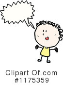 Stck Girl Clipart #1175359 by lineartestpilot