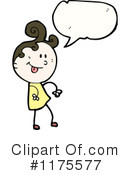 Stck Girl Clipart #1175577 by lineartestpilot