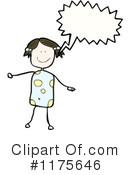 Stck Girl Clipart #1175646 by lineartestpilot