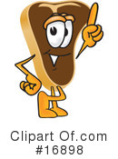 Steak Character Clipart #16898 by Mascot Junction