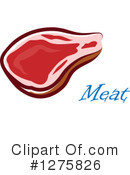 Steak Clipart #1275826 by Vector Tradition SM