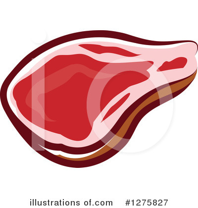 Royalty-Free (RF) Steak Clipart Illustration by Vector Tradition SM - Stock Sample #1275827