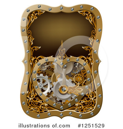 Royalty-Free (RF) Steampunk Clipart Illustration by AtStockIllustration - Stock Sample #1251529