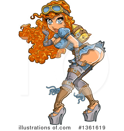 Royalty-Free (RF) Steampunk Clipart Illustration by Clip Art Mascots - Stock Sample #1361619