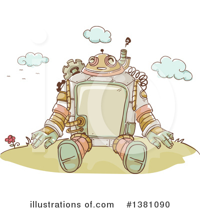 Royalty-Free (RF) Steampunk Clipart Illustration by BNP Design Studio - Stock Sample #1381090