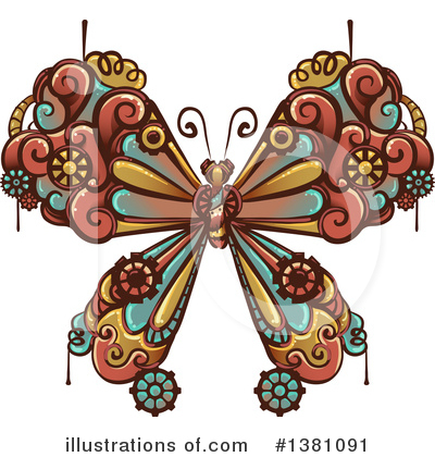 Butterflies Clipart #1381091 by BNP Design Studio