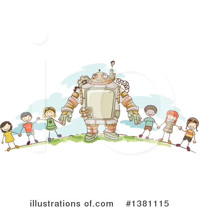 Royalty-Free (RF) Steampunk Clipart Illustration by BNP Design Studio - Stock Sample #1381115