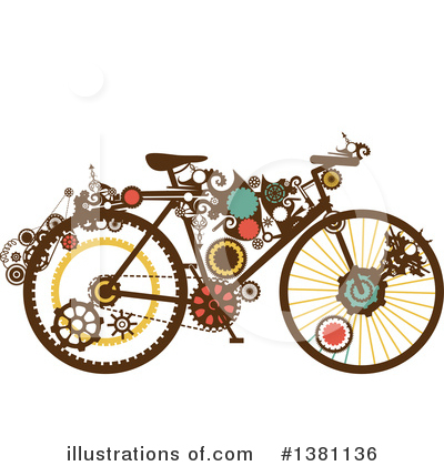 Bicycle Clipart #1381136 by BNP Design Studio