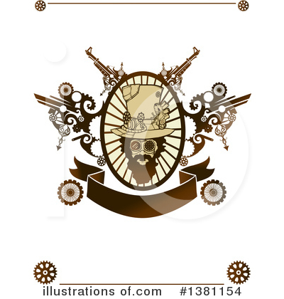 Royalty-Free (RF) Steampunk Clipart Illustration by BNP Design Studio - Stock Sample #1381154