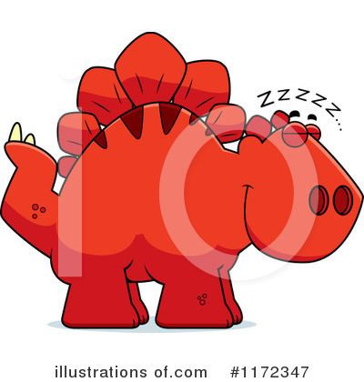Royalty-Free (RF) Stegosaurus Clipart Illustration by Cory Thoman - Stock Sample #1172347