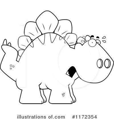 Stegosaurus Clipart #1172354 by Cory Thoman