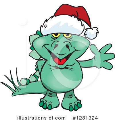 Royalty-Free (RF) Stegosaurus Clipart Illustration by Dennis Holmes Designs - Stock Sample #1281324