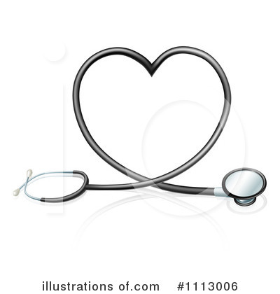Royalty-Free (RF) Stethoscope Clipart Illustration by AtStockIllustration - Stock Sample #1113006
