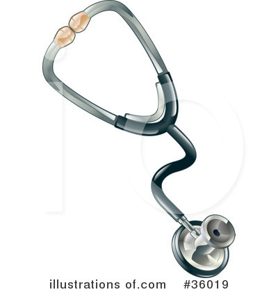 Royalty-Free (RF) Stethoscope Clipart Illustration by AtStockIllustration - Stock Sample #36019