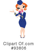Stewardess Clipart #93806 by yayayoyo