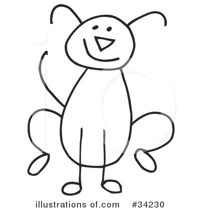 Stick Figures Clipart #34230 by C Charley-Franzwa