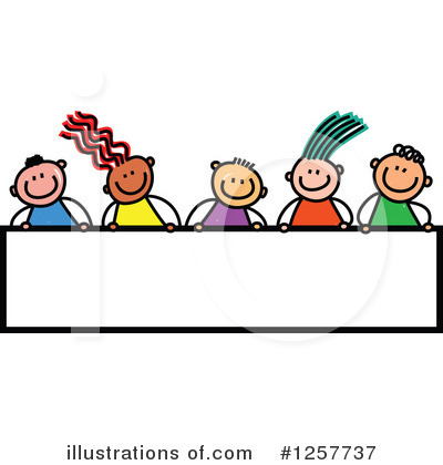 Royalty-Free (RF) Stick Children Clipart Illustration by Prawny - Stock Sample #1257737