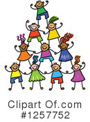 Stick Children Clipart #1257752 by Prawny