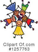 Stick Children Clipart #1257763 by Prawny