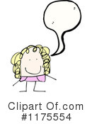 Stick Girl Clipart #1175554 by lineartestpilot