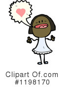 Stick Girl Clipart #1198170 by lineartestpilot